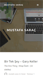 Mobile Screenshot of mustafasarac.com